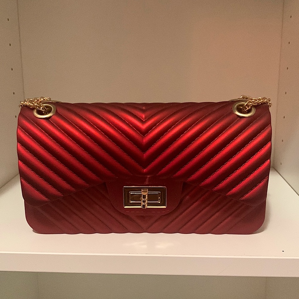 Red & Gold Purse - Picture 3 of 3